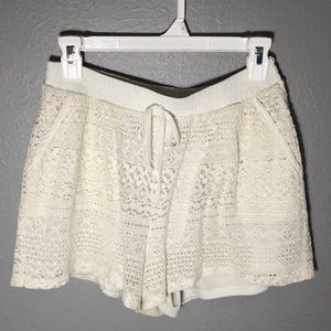 Lace shorts
